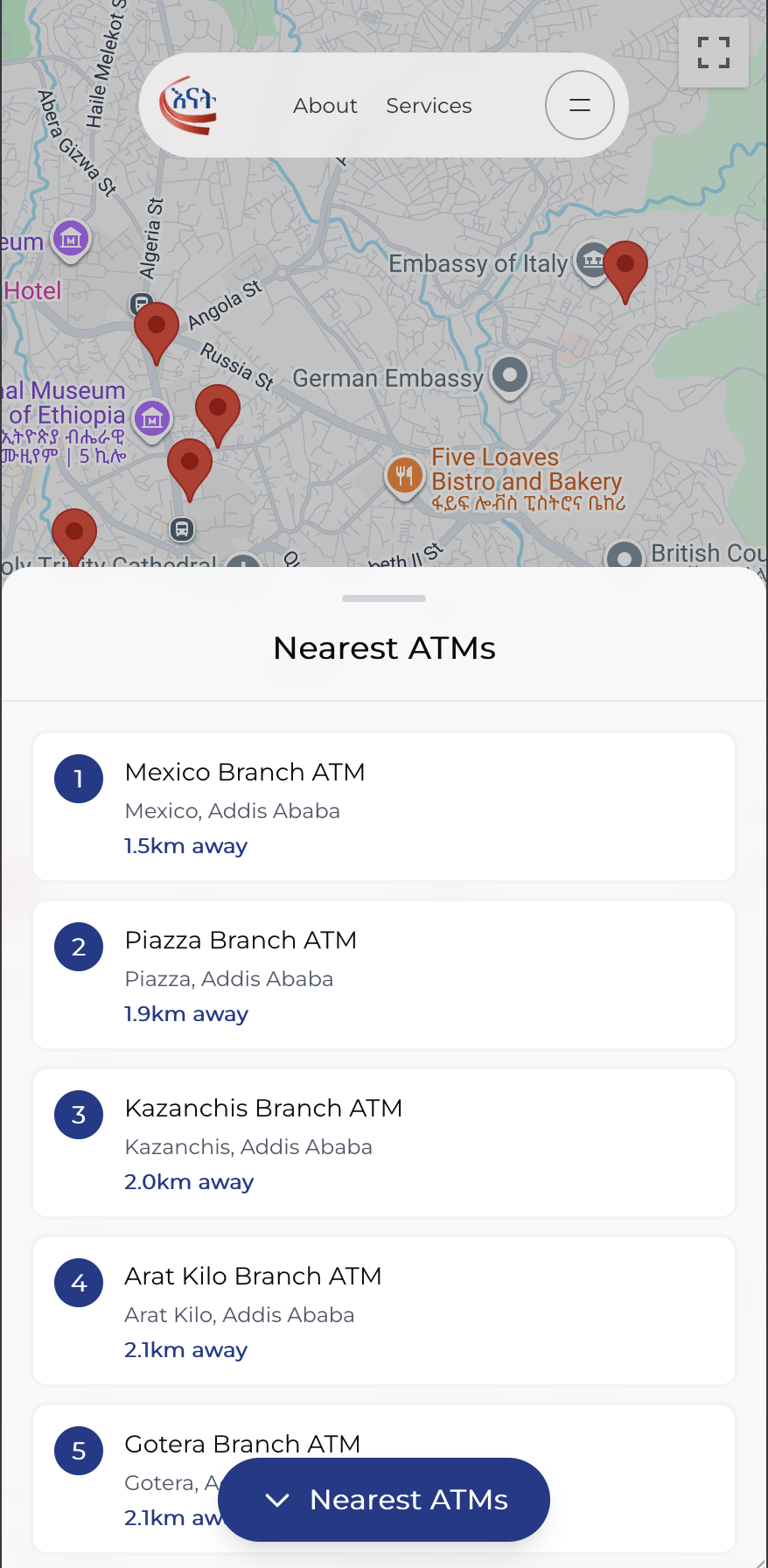 Enat Bank Website — image 4
